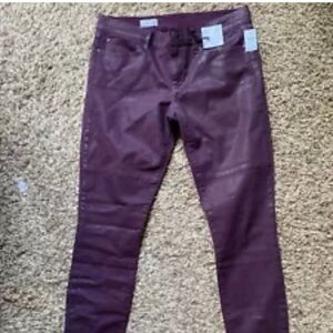Gap coated jean leggings size 29